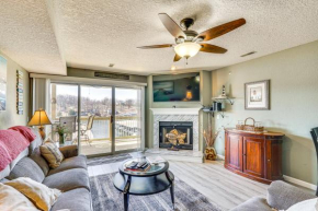 Large Balcony with View Lakefront Osage Beach Condo